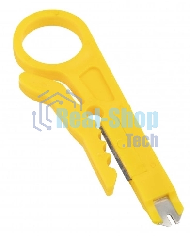 Инструмент для зачистки кабеля и заделки витой пары Hyperline WRline WR-504, 110 тип