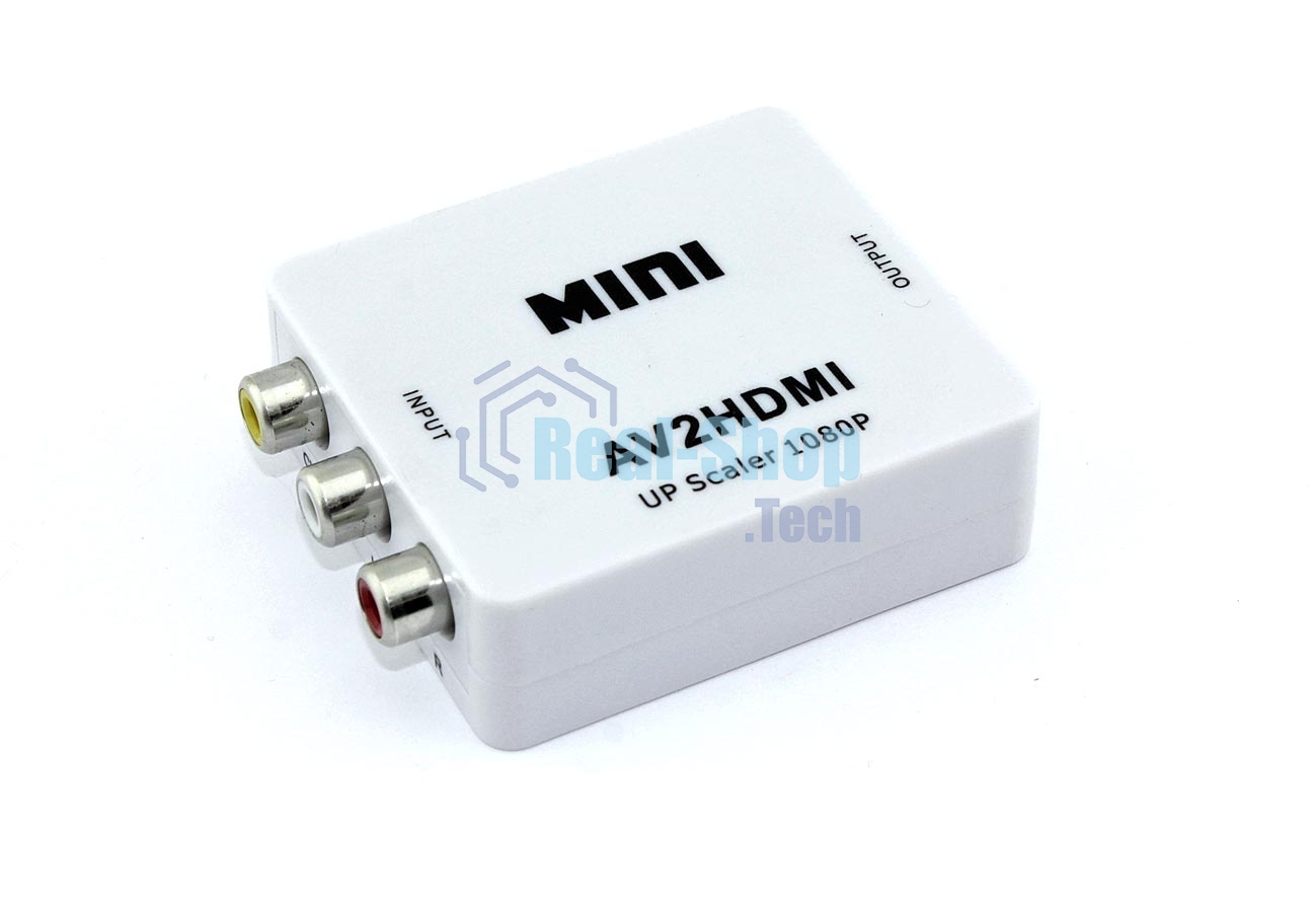 Переходник с AV (тюльпаны) на HDMI