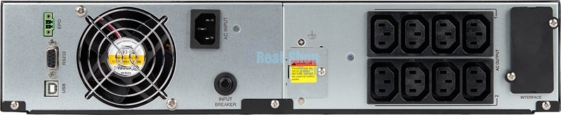 Источник бесперебойного питания Smartwatt SUPREME IEC 1kVA 1000Вт 1000ВА черный