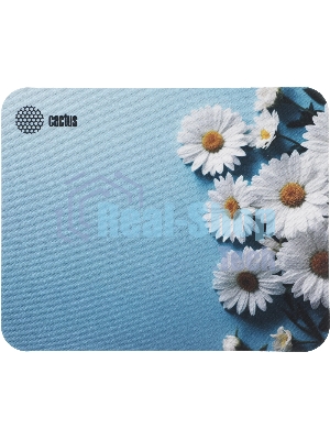 Коврик для мыши Cactus Daisies рисунок 250x200x3мм (CS-MPC-D07S)