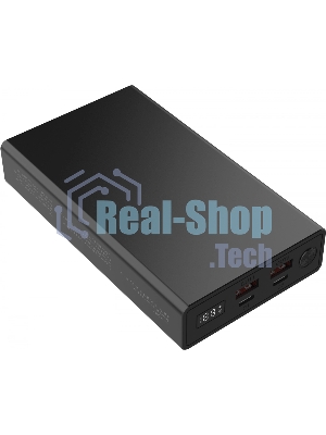 Портативный аккумулятор Digma DGPD100WA 20000mAh QC3.0/PD3.0 100W 5A 2xUSB-A/2xUSB-C черный