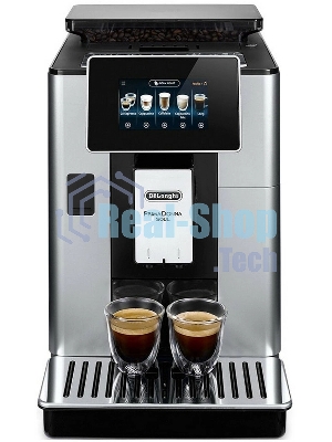 Кофемашина автоматическая DeLonghi ECAM610.55.SB черный/серебристый, исп. кофе - молотый/зерновой, 2.2 л, 1450 Вт, 19 Бар
