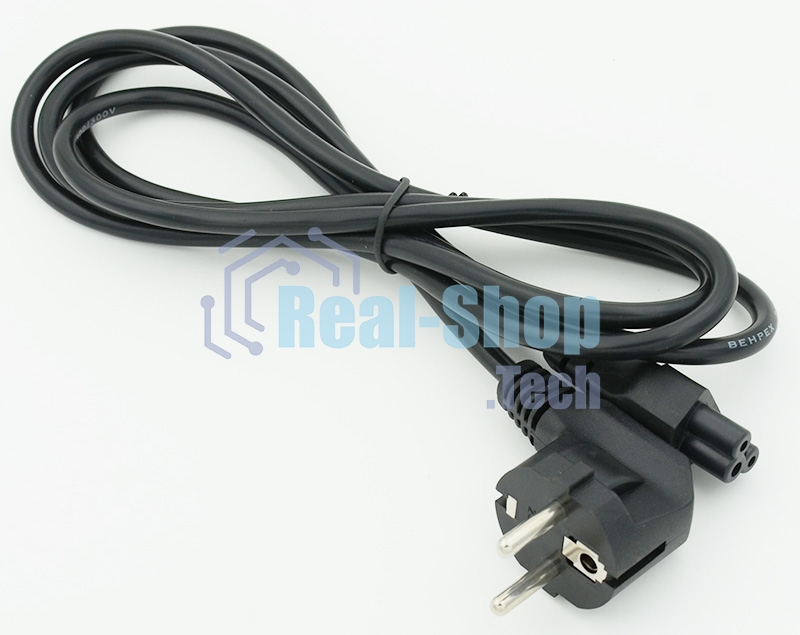 Кабель питания 3-pin/евровилка 1.8м (469)
