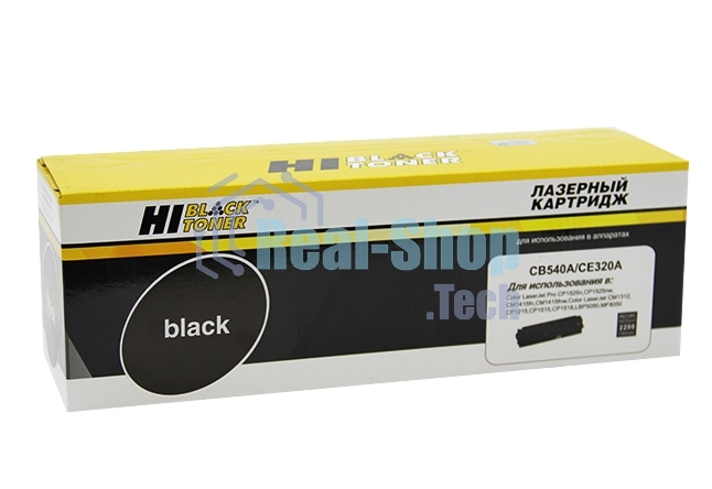 Картридж HP CLJ CM1300/CM1312/CP1210/CP1525/CM1415 (Hi-Black) CB540A/CE320A, BK, 2,2K      