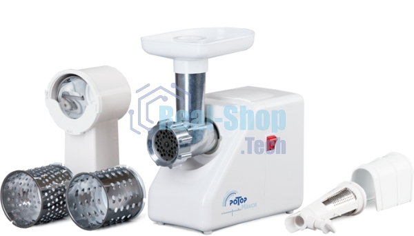 Мясорубка электрическая Ротор Макси ЭМШ 35/300-3 1500Вт белый