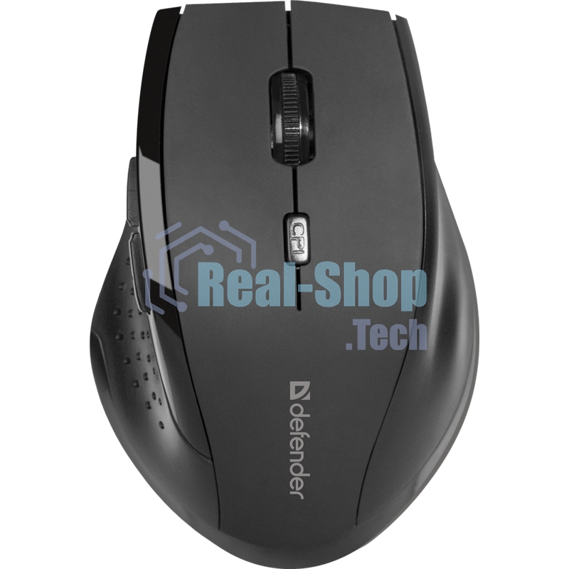 Мышь беспроводная Defender Accura MM-365 черный, 1600 dpi, радиоканал, USB, кнопки - 6