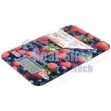 Весы кухонные Endever Skyline KS-528 (5кг, стекло, ягоды)