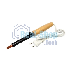 Паяльник Rexant ЭПСН 220В 25Вт дерев. ручка ПД