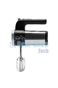 Миксер электрический Galaxy Line GL 2226, черный с серебристым, ручной, 700 Вт, 5 скоростей + режим 