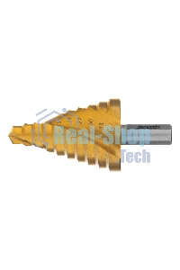 Сверло Matrix ступенчатое 9-12-15-18-21-24-27-30-33-36мм hss спиральный профиль шестигранный