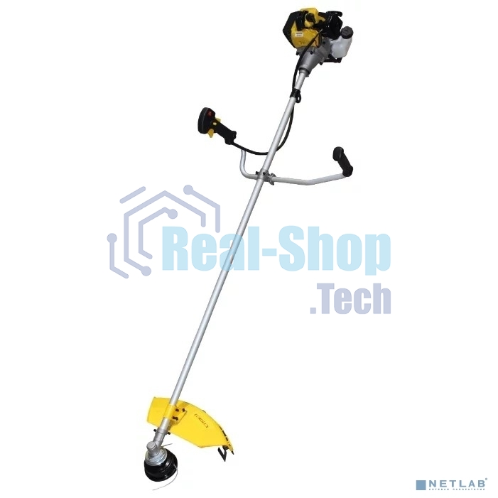 Бензиновый триммер Eurolux TR-1300T 70/2/16 2-х тактный, 1,3 кВт, ширина 255мм, бак 700мл, 7кг