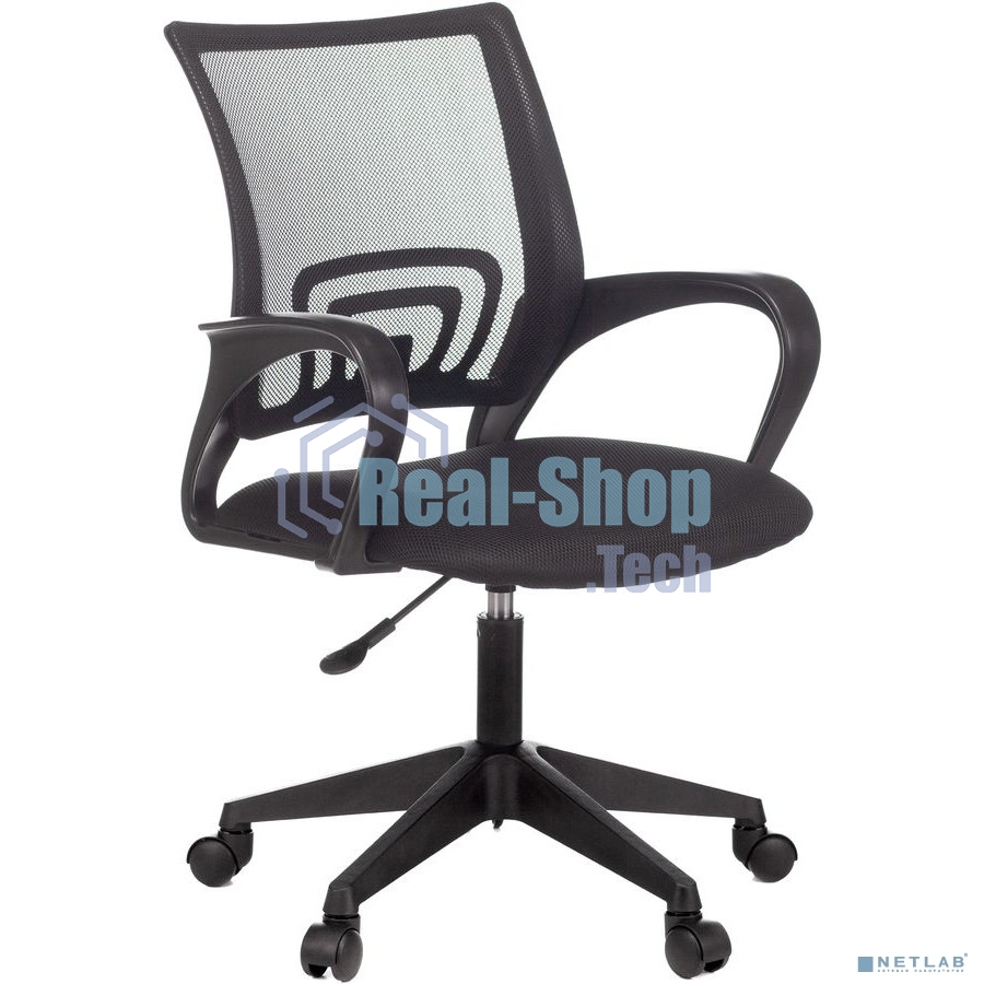 Кресло компьютерное Бюрократ CH-695NLT/BLACK спинка сетка черный TW-01, сиденье черный TW-11