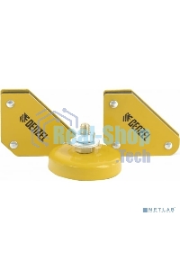 Набор из 2 магнитных сварочных фиксаторов и магнитной клеммы 