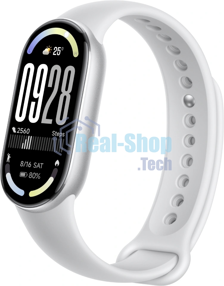Фитнес-браслет XIAOMI Smart Band 10 Glacier Silver (BHR07PSGL)