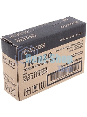 Картридж лазерный Kyocera TK-1120 (1T02M70NX0/1T02M70NXV/1T02M70NX1) черный для FS-1060DN/1025MFP/1125MFP 3000 стр.