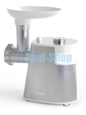 Мясорубка электрическая Candy CG-200 белый, 2000 Вт, 2.3 кг/мин, реверс, защита от перегрузки, насадки - 5