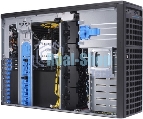 Серверная Платформа SuperMicro 7049GP-TRT - 4U/Tower GPU Server - 8x SATA - Dual 10-Gigabit Ethernet - 2200W Redundant