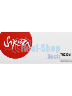 Картридж лазерный Sakura TN230M для Brother DCP-9010CN, HL-3040CN/3070CW, MFC-9120CN/9320CW, пурпурный, 1400 к.