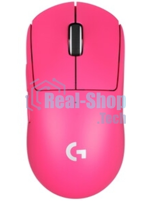 Мышь беспроводная Logitech G PRO X SUPERLIGHT розовый, 25600 dpi, радиоканал, USB, кнопки - 5