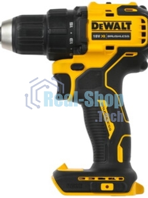 Дрель-шуруповерт DeWalt DCD708N-XJ, 18 В, 0 Ач, 65 Нм, щеточный