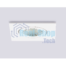 Светильник Ambrella light TN1160 WH белый IP44 GU5.3 85*85*28
