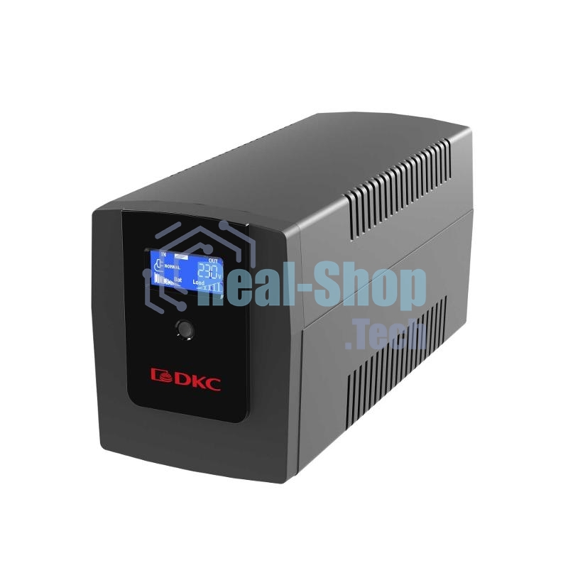 Источник бесперебойного питания DKC INFOLCD1200I / 1200 ВА / 720 Вт / 4 x IEC 320 C13 (компьютерный)