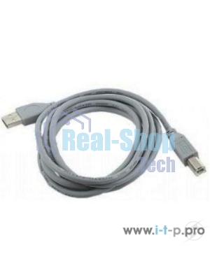Кабель USB2.0 Pro Cablexpert CCP-USB2-AMBM-6G, AM/BM, 1.8м, экран, серый