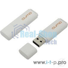 Флешка USB 2.0 QUMO 8Gb Optiva 01 белый QM8GUD-OP1-белый