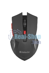 Мышь беспроводная Defender Accura MM-275 синий, 1600 dpi, радиоканал, USB, кнопки - 6