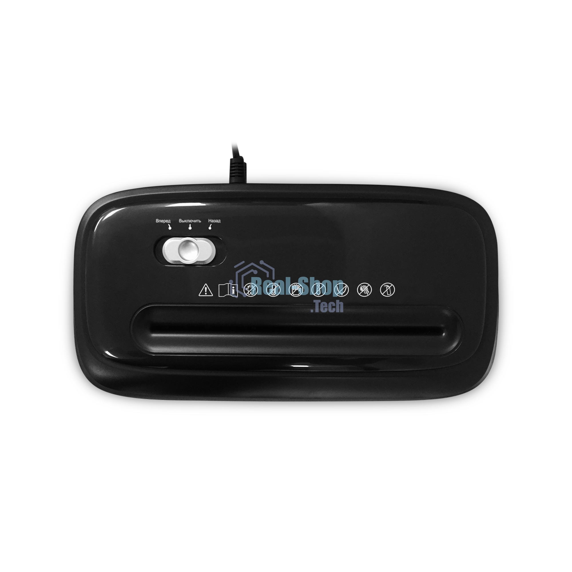 Шредер ГЕЛЕОС УД14-4, (DIN P-4), фрагмент 3,9х30мм, 6-8 лист (70г/м2), скобы, 14 литров 