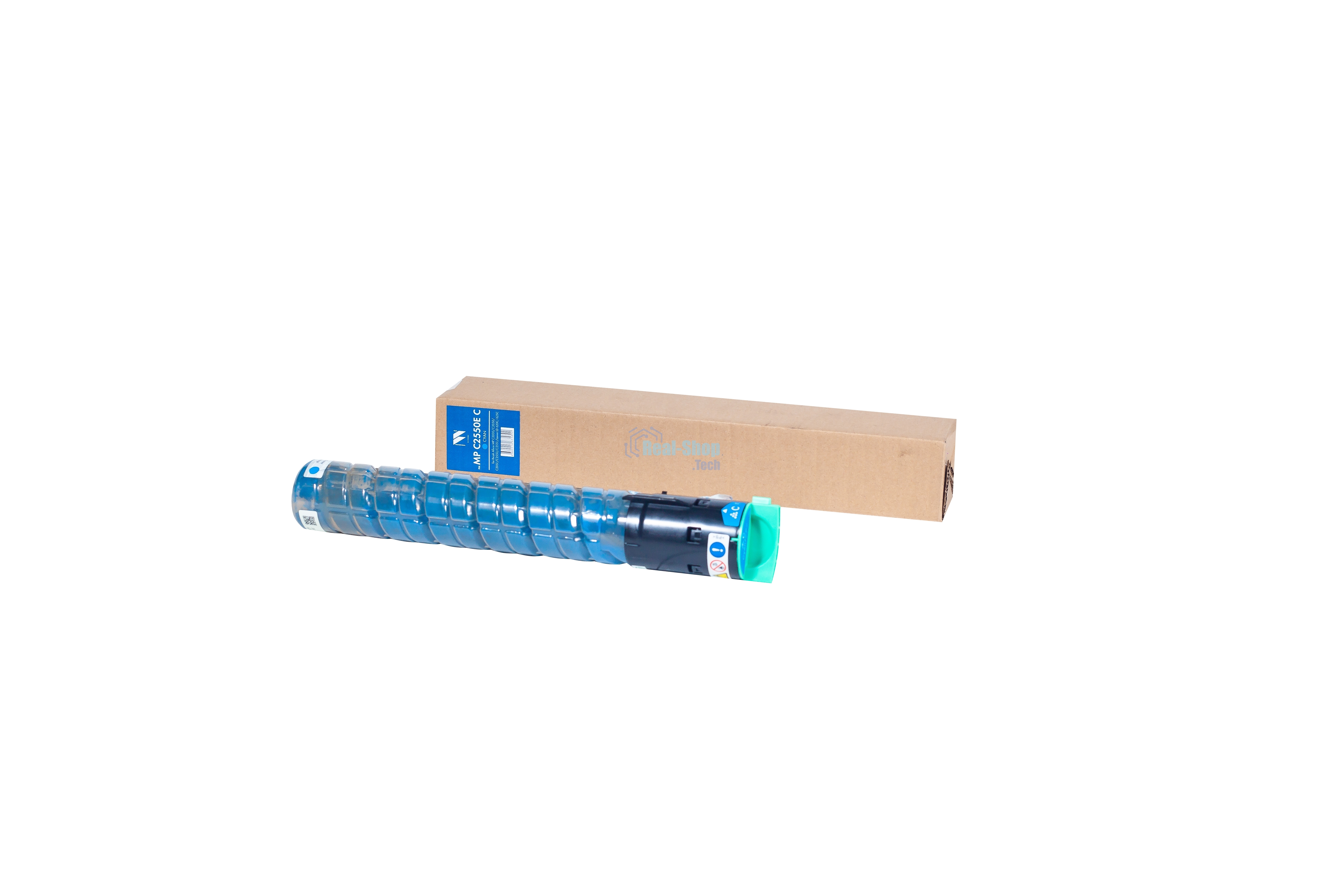Картридж NVPrint совместимый NV-MPC2550E Cyan для Ricoh Aficio MP C2051/C2551/C2050/C2050/C2551/Lanier LD 625C/620C (5500k)