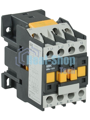 Контактор КМИе-11810 18А 230В/АС3 1НО ИЭК KKME11-018-230-10