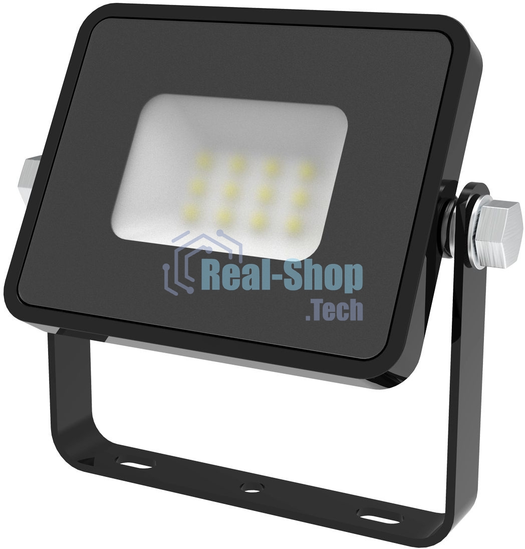 Прожектор светодиодный Gauss LED Qplus 10Вт IP65 6500К черный