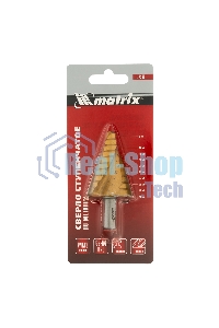 Сверло Matrix ступенчатое 9-12-15-18-21-24-27-30-33-36мм hss спиральный профиль шестигранный