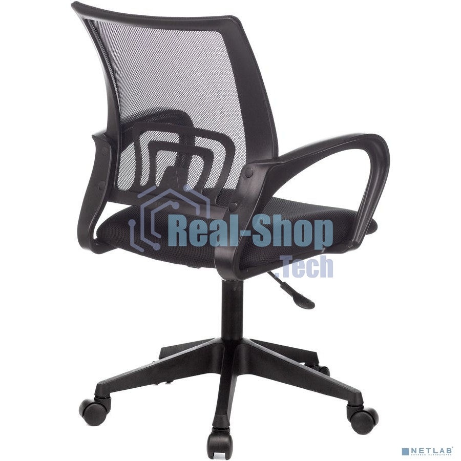 Кресло компьютерное Бюрократ CH-695NLT/BLACK спинка сетка черный TW-01, сиденье черный TW-11