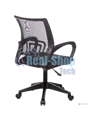 Кресло Бюрократ CH-695NLT/BLACK черный, сетка, 120 кг, механизм качания