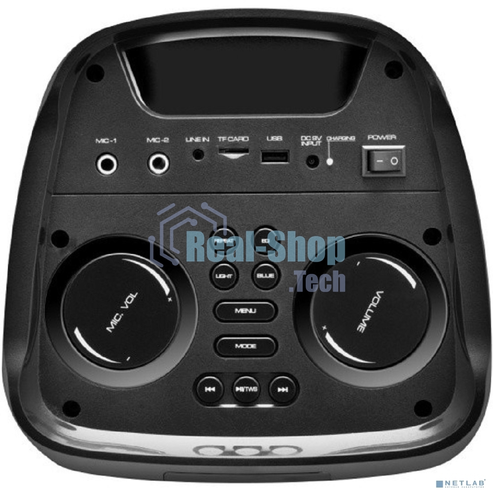 Акустическая система Midi TWS/BT/USB/TF/FM/ДУ GM-215 черный