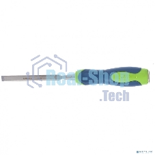 Долото-стамеска Сибртех, 10 мм, двухкомпонентная рукоятка