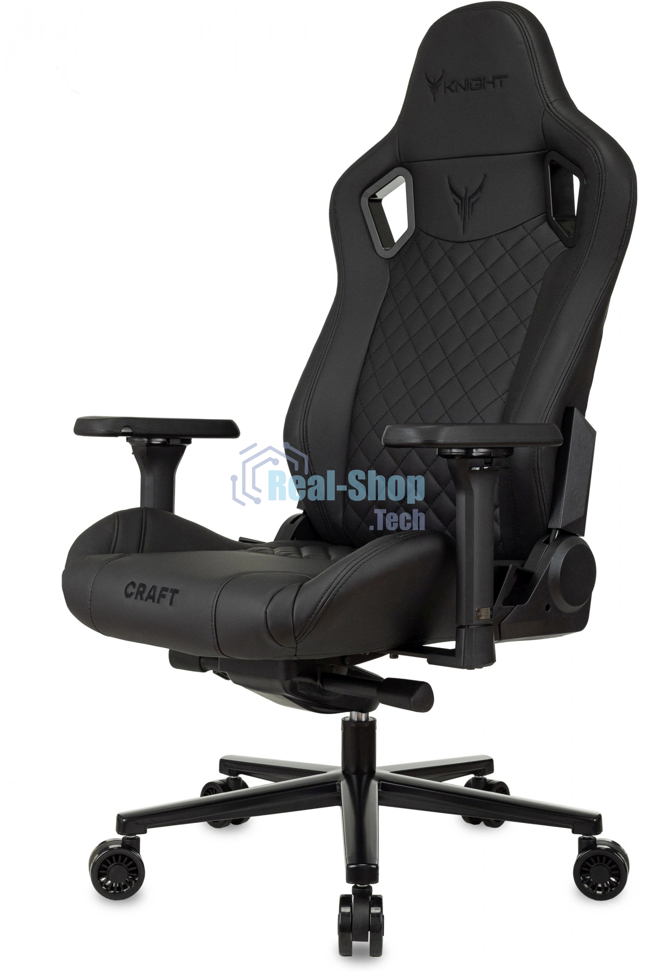 Кресло игровое Knight Craft черный