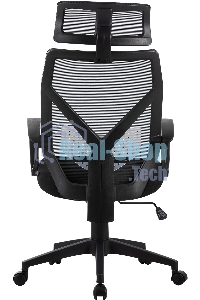 Кресло компьютерное Cactus CS-MC414-BK черный, сетка/ткань