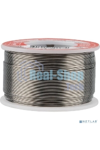 Припой с канифолью Rexant, 100 г, Ø0.5 мм, (олово 60%, свинец 40%), катушка, блистер