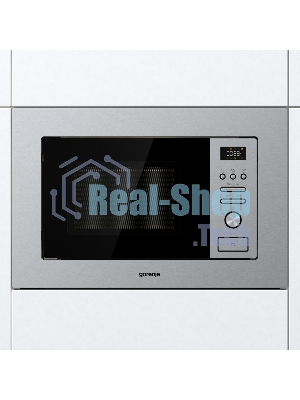 Микроволновая печь встраиваемая Gorenje BMI201AG1X нержавеющая сталь, 20 л, 800 Вт, переключатели - поворотный механизм/кнопки