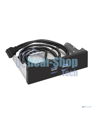 Планка USB на переднюю панель ExeGate U5H-615, 5,25