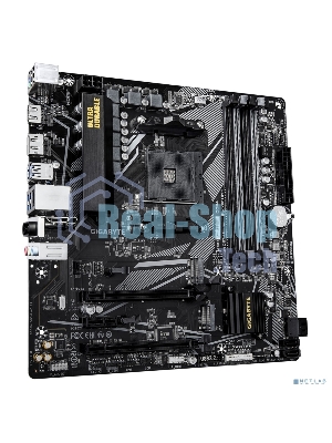 Материнская плата Gigabyte B550M DS3H AC R2, AM4, AMD B550, 4xDDR4, 4xSATA, 2xM.2, 1xPCIe 4.0 x16, 1xPCIe 3.0 x4, 1xPCIe 3.0 x1, 1xDP, 1xHDMI, 1x1Gb LAN, Wi-Fi, Bluetooth 5.0, 4xUSB-A 5Gbps, 2xUSB-A 2.0, 3x3.5 мм, 7.1, mATX
