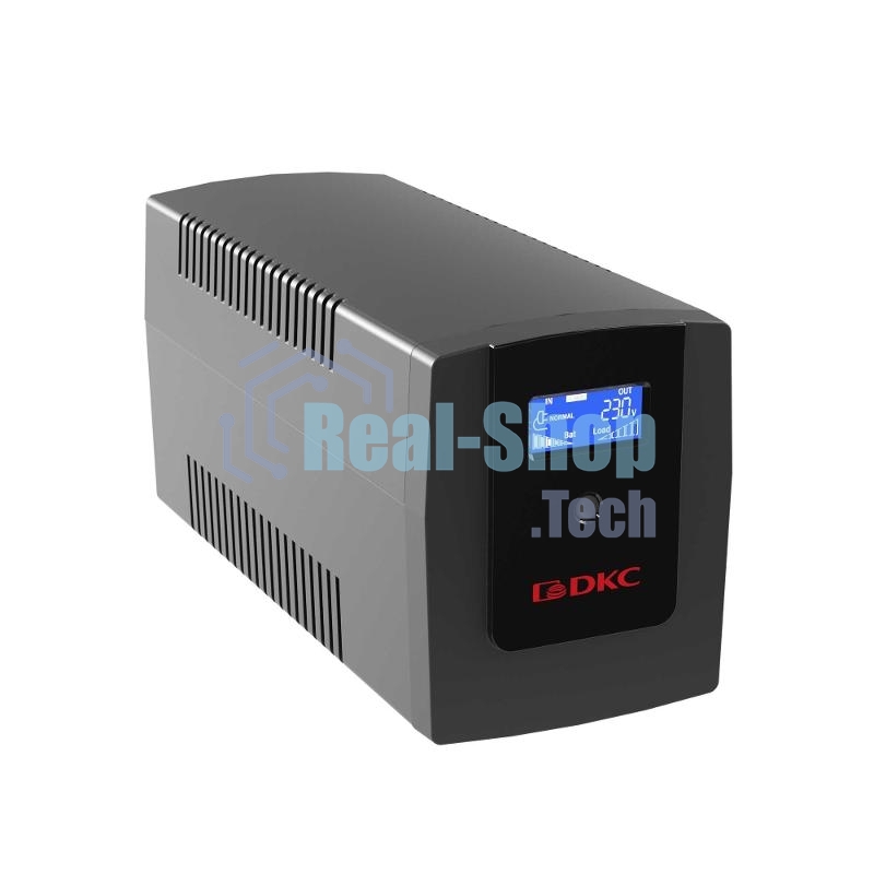 Источник бесперебойного питания DKC INFOLCD1200I / 1200 ВА / 720 Вт / 4 x IEC 320 C13 (компьютерный)