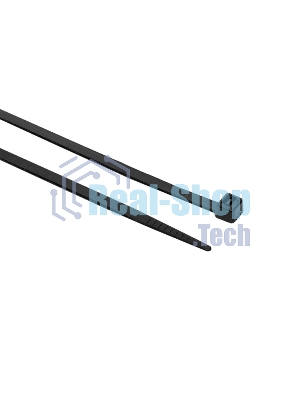 Хомут EKF plc-fl-ctsb-4.8x400 P6.6 стандартный (ч), 4.8x400 (100шт) FlexLock PROxima