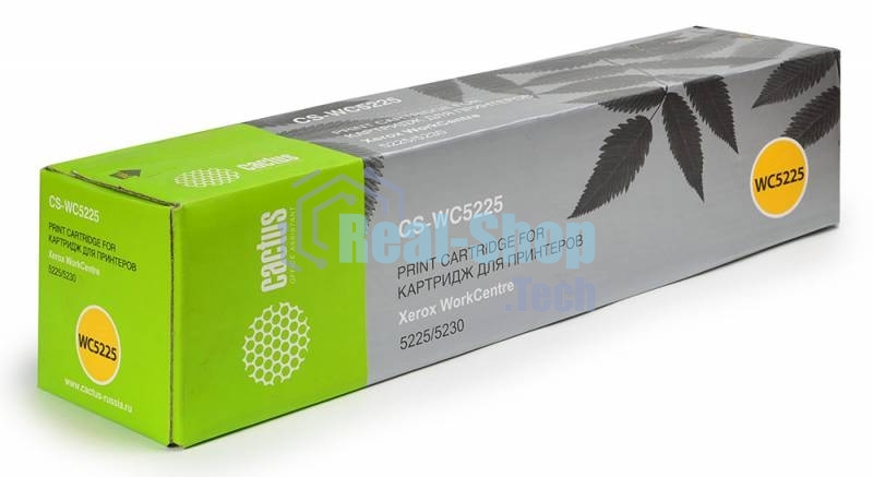 Картридж лазерный Cactus CS-WC5225 (106R01305) черный (30000 стр.) для Xerox 5225/5230