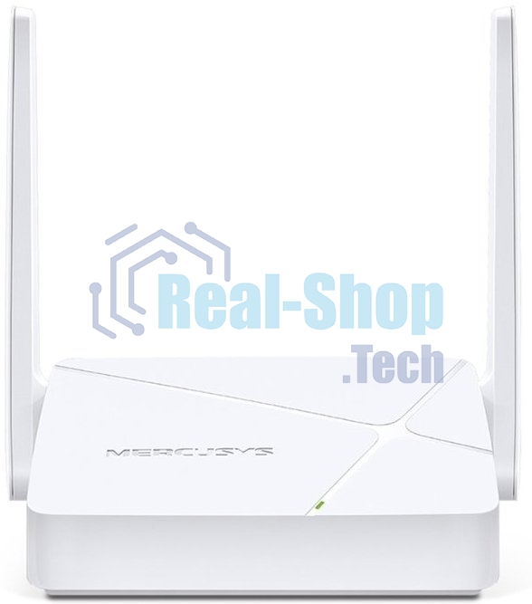 Роутер Mercusys MR20 AC750 Dual-Band Wi-Fi RouterSPEED: 300 Mbps at 2.4 GHz + 433 Mbps at 5 GHzSPEC: 2× Fixed External Antennas, 2× 10/100 Mbps LAN Ports, 1× 10/100 Mbps WAN PortFEATURE: Router/Access Point Mode Mode, WPS/Reset Button, IPTV, IPv6, Parenta