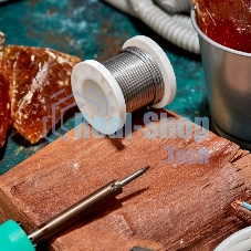 Припой с канифолью Rexant ПОС-61, 100г, Ø2мм, (олово 61%, свинец 39%), катушка