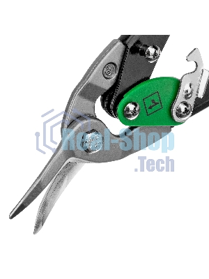 Ножницы по металлу Matrix, 250 мм, правый рез,сталь CRMO,двухкомпонентные рукоятки, PRO